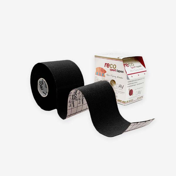 Reco Tape 5cm x 5m - czarny