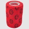 Copoly elastyczny bandaż kohezyjny – (7,5cm x 4,5m) - czerwony uśmiech