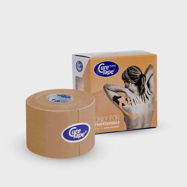 Cure Tape Classic 5x5 - beżowe - z pudełkiem
