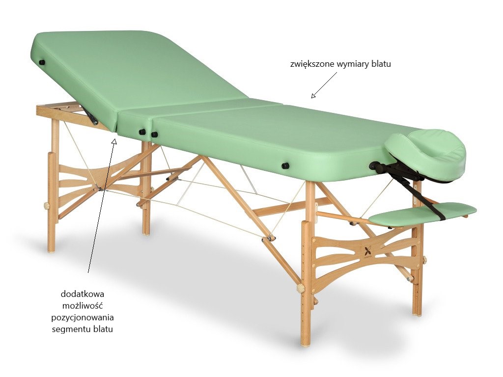 Drewniany stół do masażu Habys Gallo Plus 
