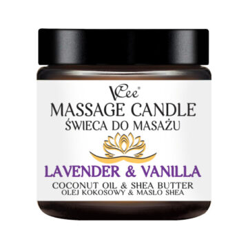 Świeca do masażu Lavender & Vanilla