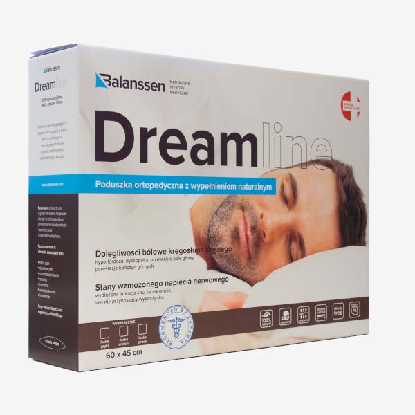 Opakowanie poduszki ortopedycznej DreamLine