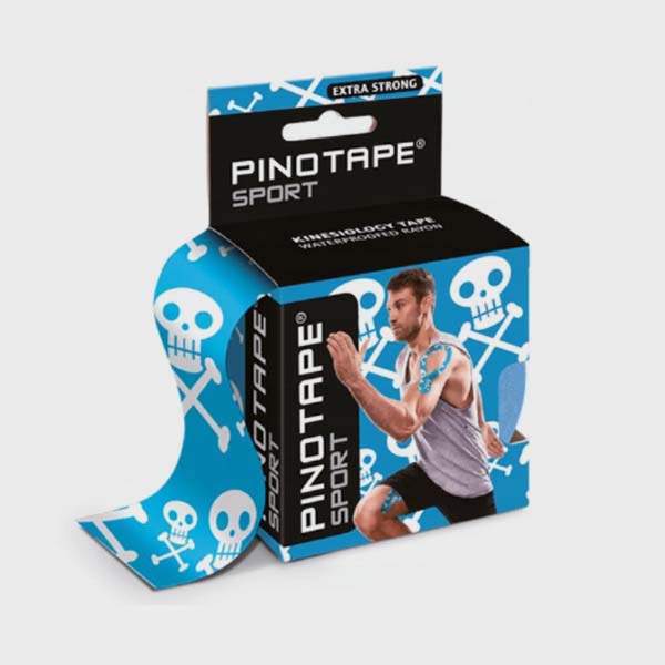 Pinotape PRO sport niebieski w czaszki