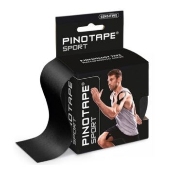 PinoTape Sensitive - plastry do tapingu - czarne