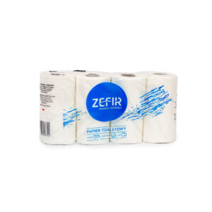 Papier toaletowy Zefir 8 rolek 3-warstwowy - 250 listków