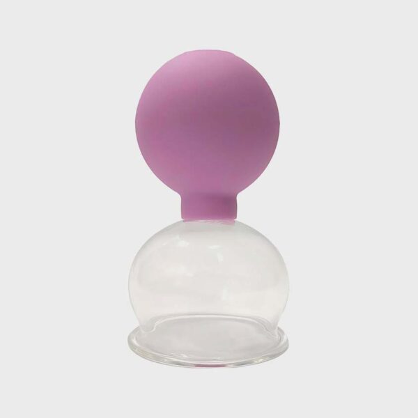 Szklana bańka próżniowa z gumową gruszką Acus Med 5cm