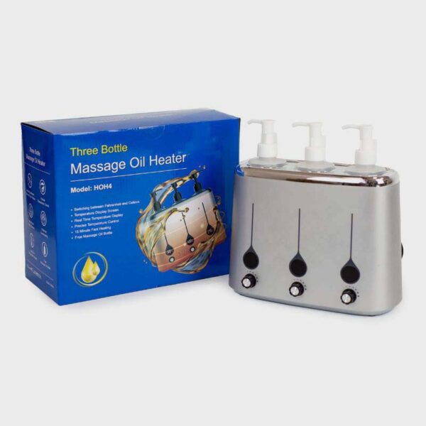 Elektryczny podgrzewacz do olejków Acus Med - 3 butelki - pudełko