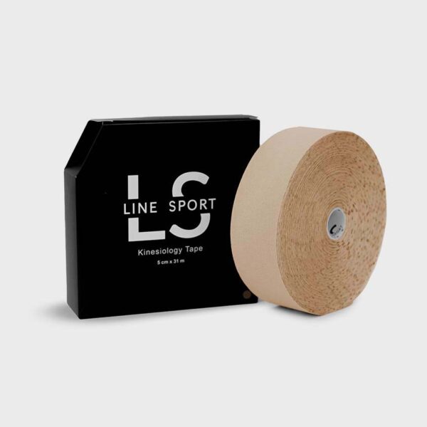 Tejpy Line Sport Tape 5cm x 31,5m - beżowe