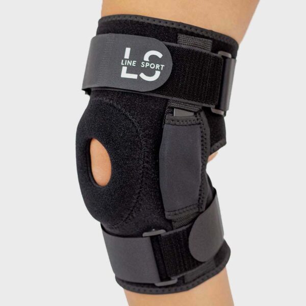 Orteza stawu kolanowego | Stabilizator z zawiasami Line Sport