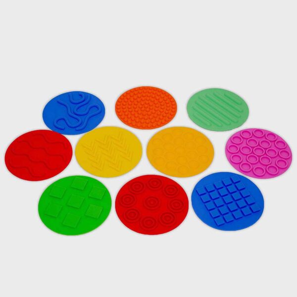 Line Sport dyski sensoryczne dla dzieci 25 cm - rozłożone