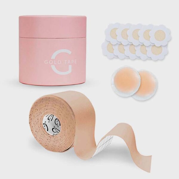 Gold Tape Boob Tape tejpy do modelowania biustu - zestaw