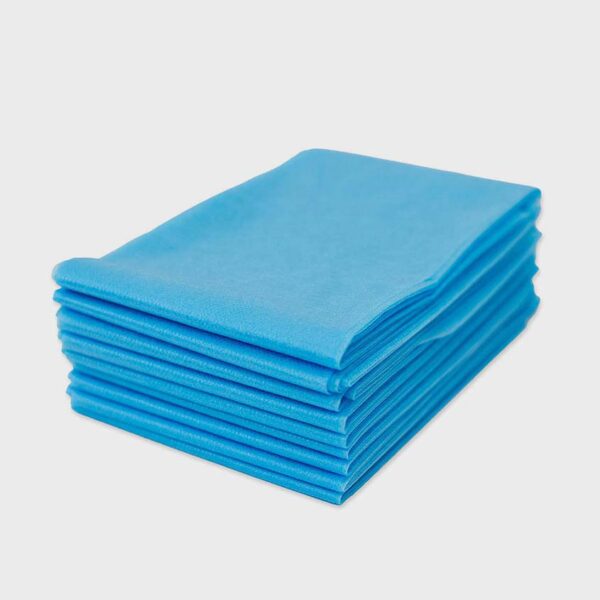 Medyczne podkłady składane Acus Med 10 szt. - 80x210 cm - blue