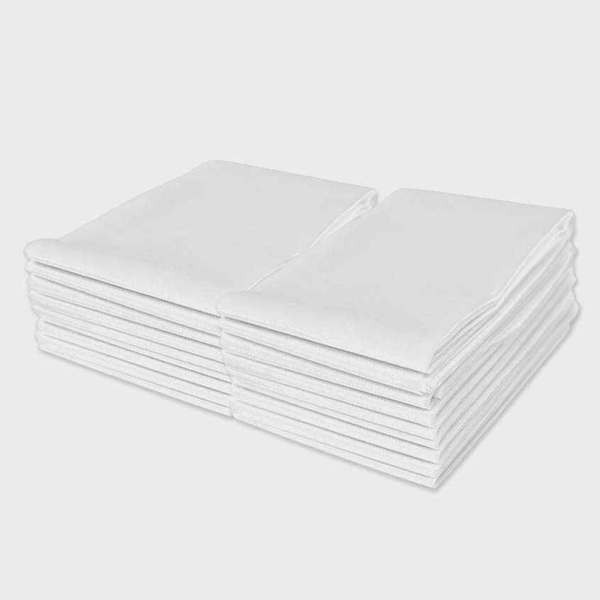 Podkład medyczny składany Acus Med 160x210 cm - białe - 10 sztuk