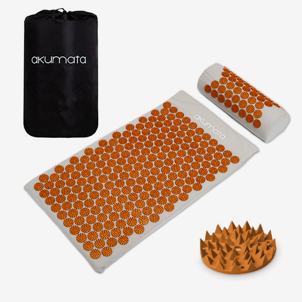 Akumata klasyczna szaro-złota - zestaw z pokrowcem