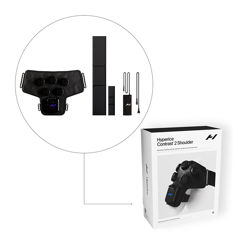 Hyperice Contrast 2 Shoulder - zestaw